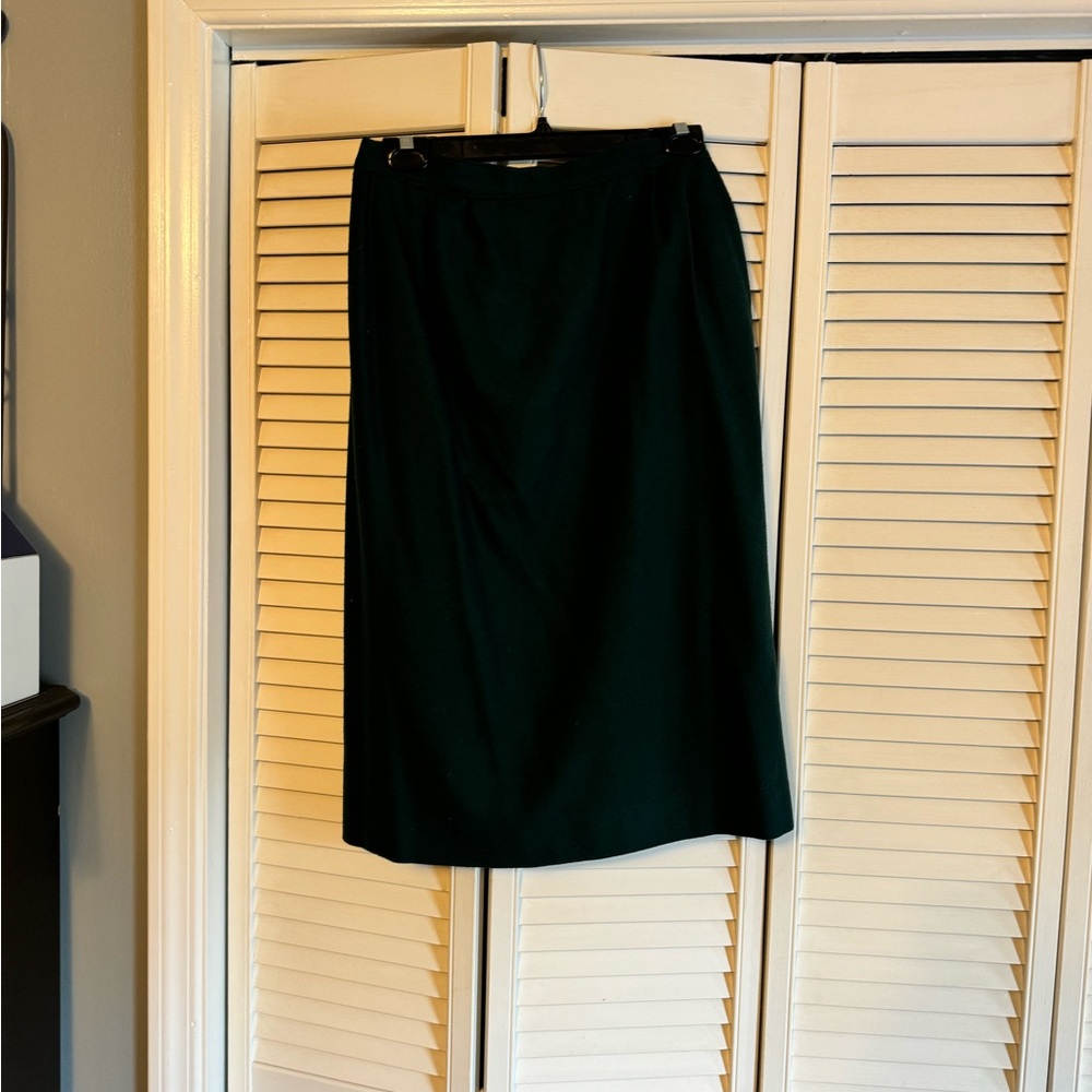 Vintage Pendleton 100% Virgin‎ Wool Skirt SZ 10